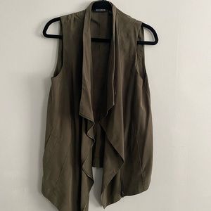 DKNY Waterfall Zip Up Vest